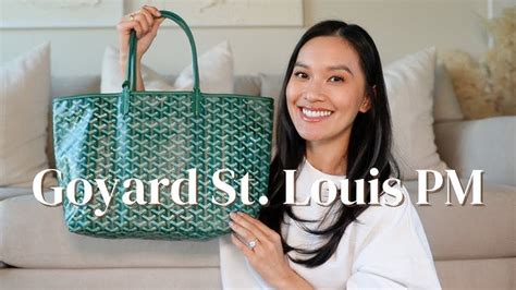 goyard saint louis tote white|goyard artois vs st louis.